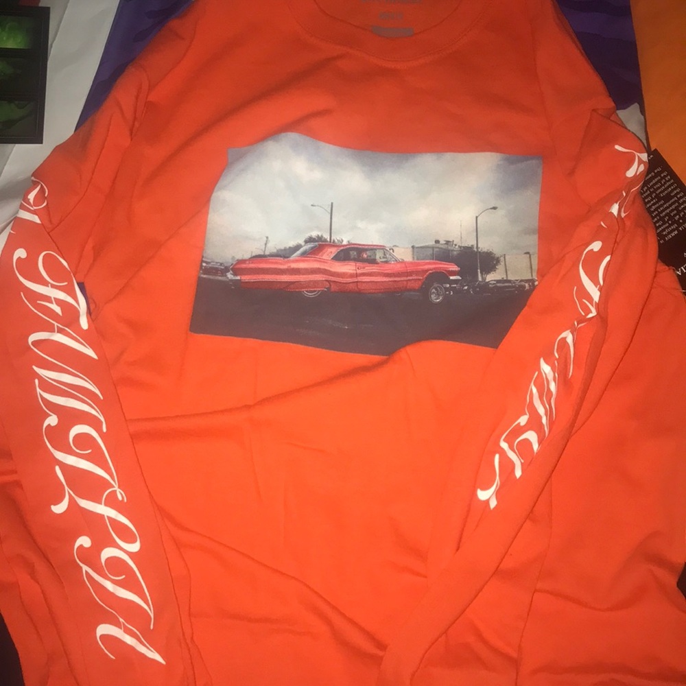 La Familia Orange Long Sleeve Tee